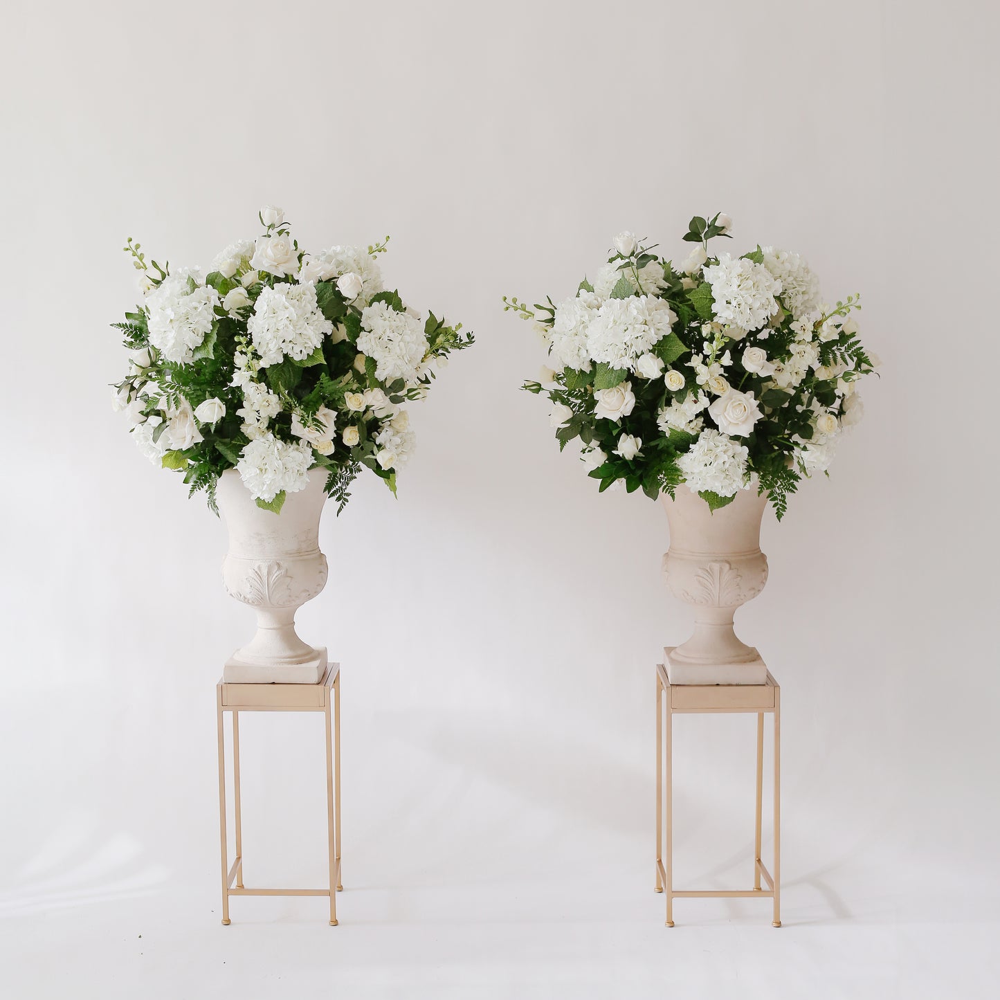 The Romantic Floral Urns