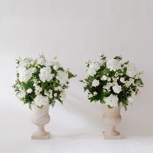The Romantic Floral Urns