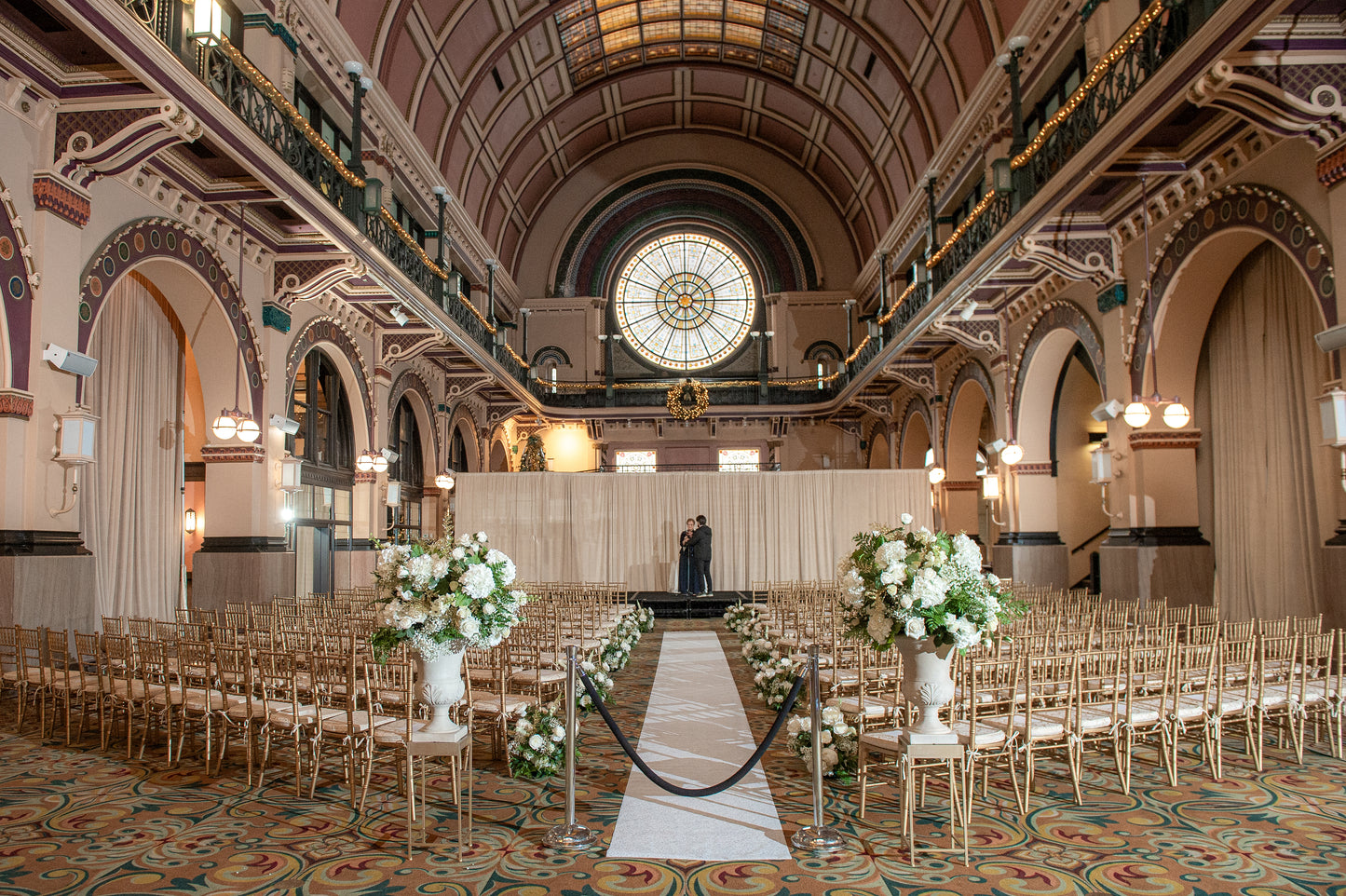 The Romantic Floral Urns