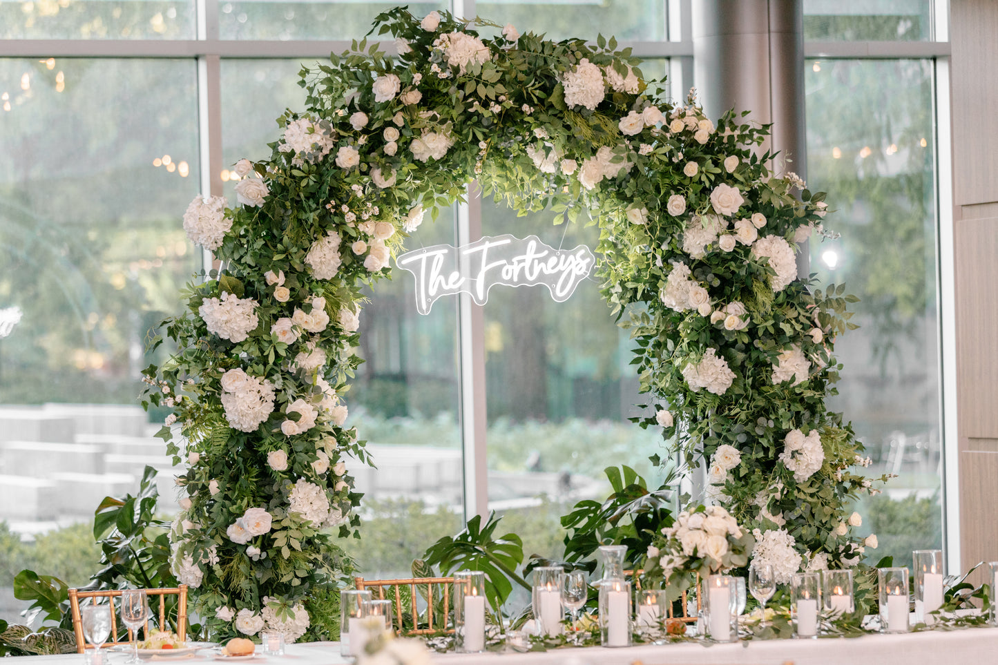 The Romantic Floral Arch